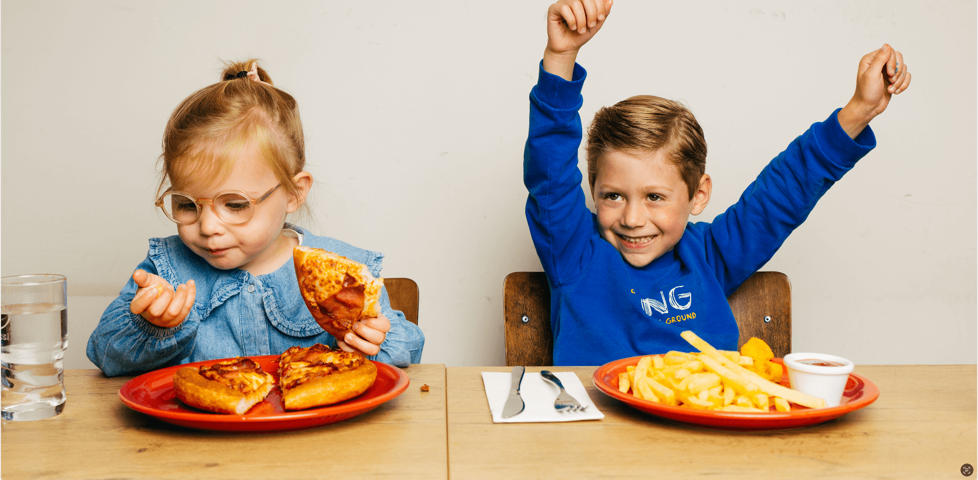Kids menu