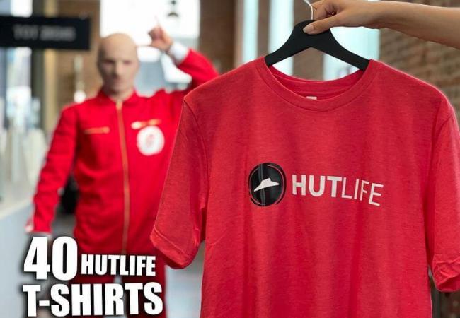 WIN one of 40 HutLife t-shirts