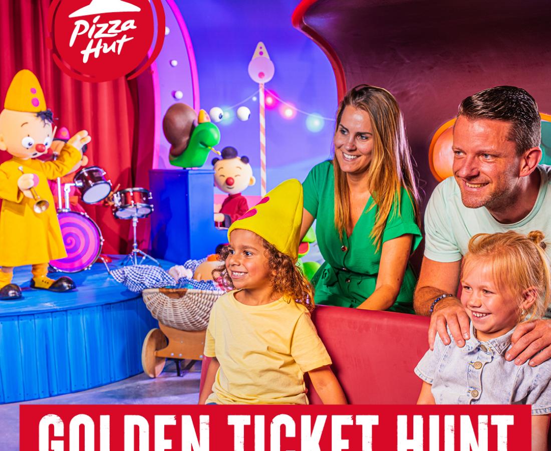 Pizza Hut Kids - Golden Ticket Hunt!